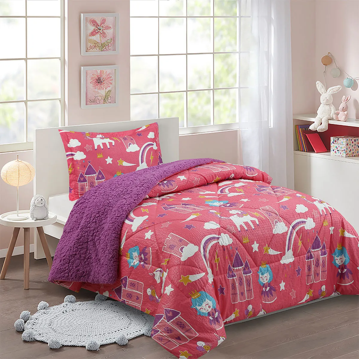 PLUMÓN DORAL ESTAMPADO KIDS OUTBOSS 1.5 PLAZAS D3 - 4
