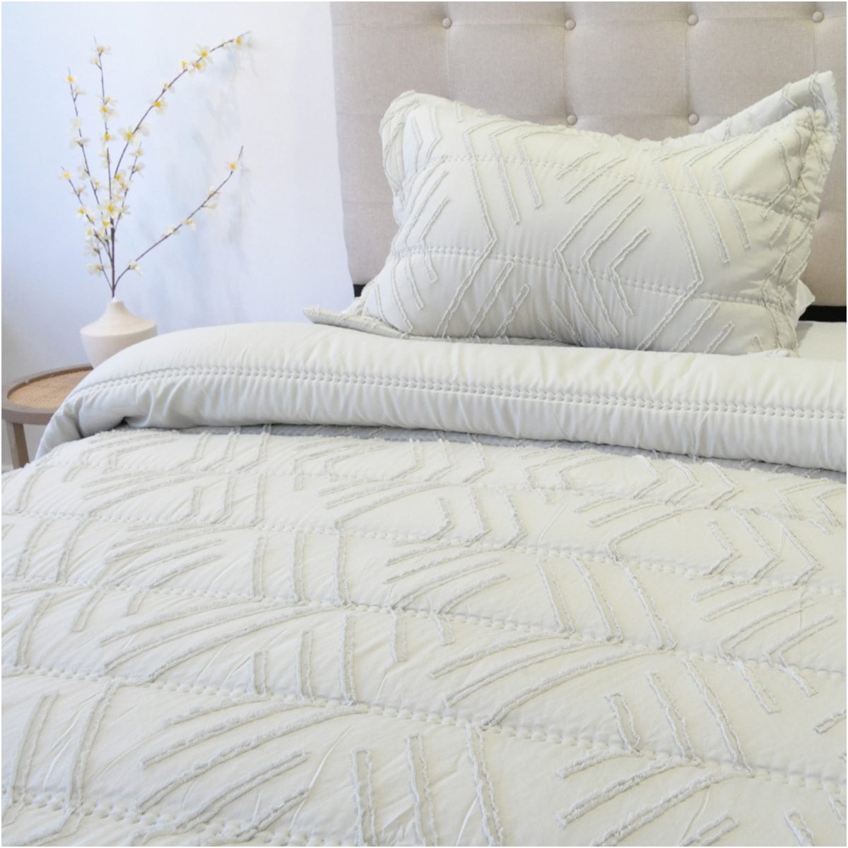 PLUMÓN DORAL TOUCH NEBULA 1.5 PLAZAS BEIGE - 2
