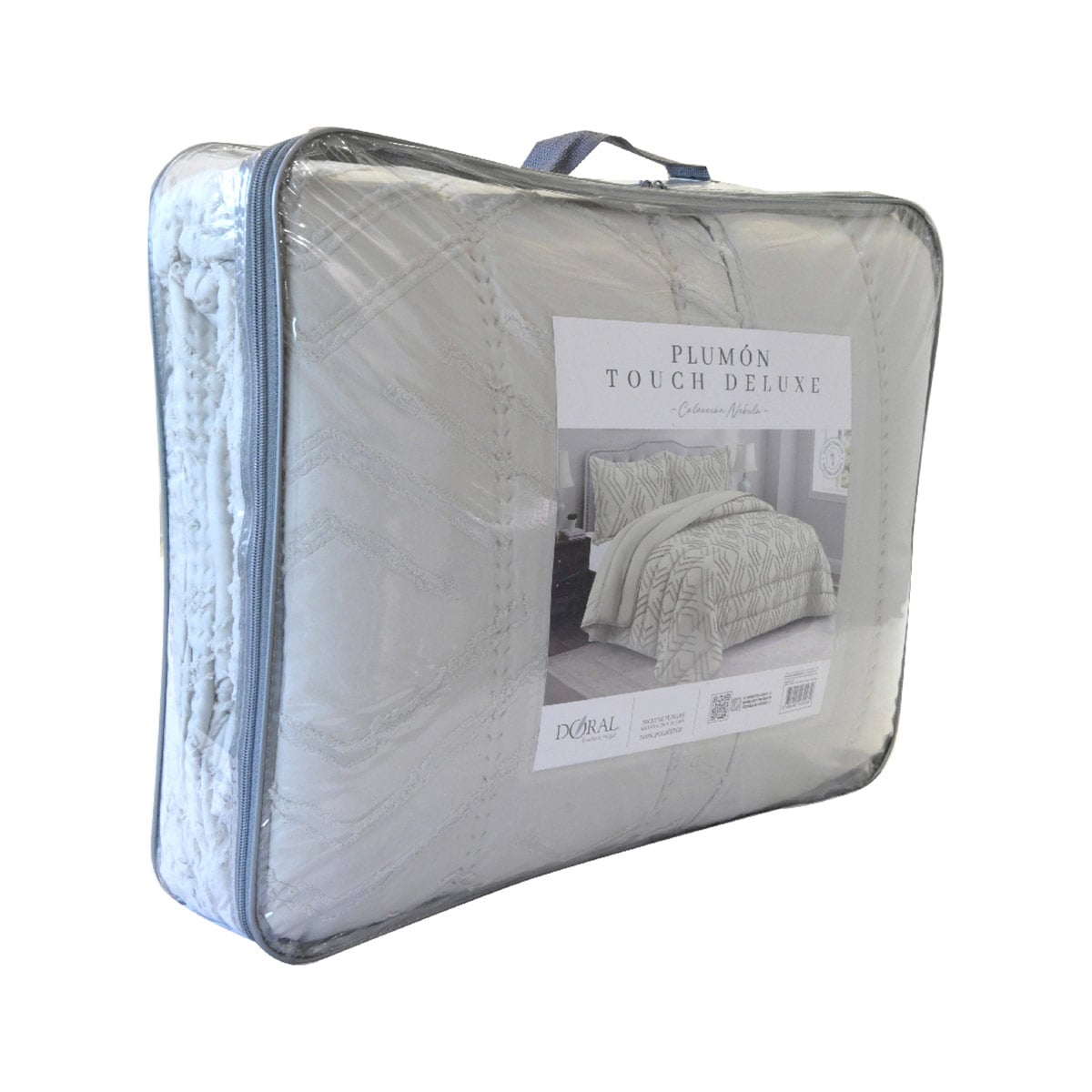 PLUMÓN DORAL TOUCH NEBULA 1.5 PLAZAS BEIGE - 4