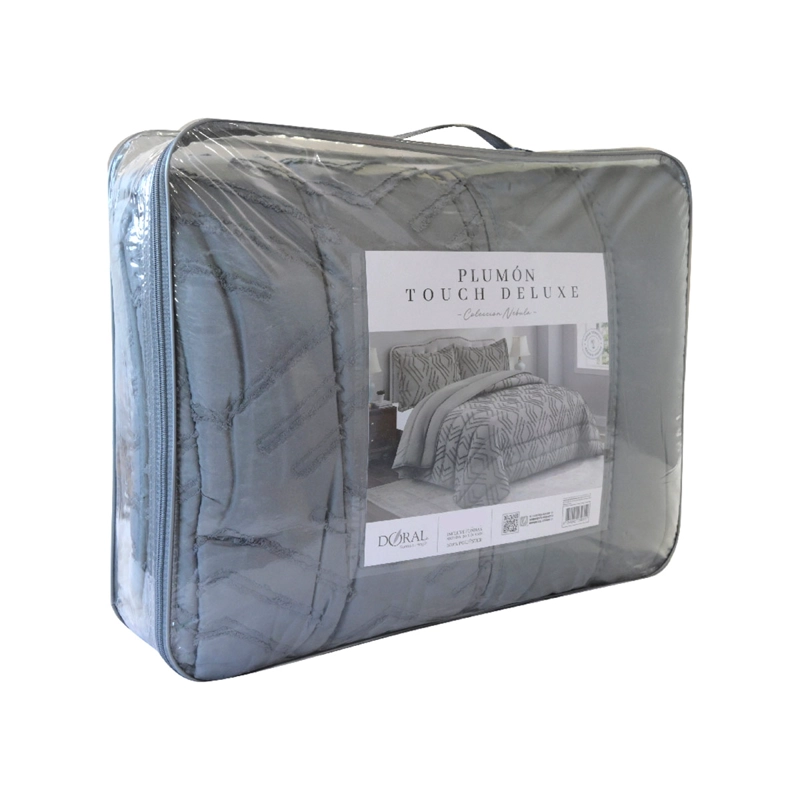 PLUMÓN DORAL TOUCH NEBULA KING GRIS - 5