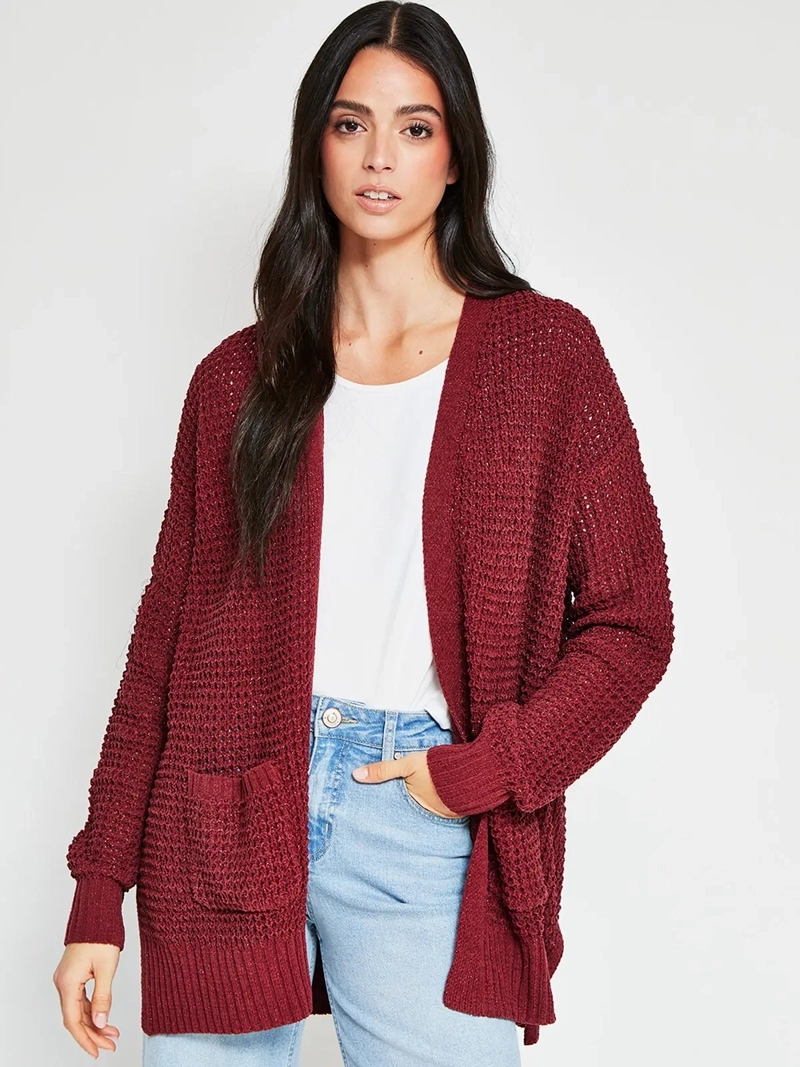 CARDIGAN MUJER BARBADOS BRILLOS - 2
