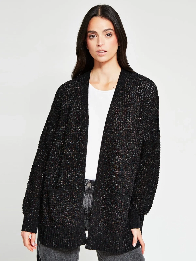 CARDIGAN MUJER BARBADOS BRILLOS - 2