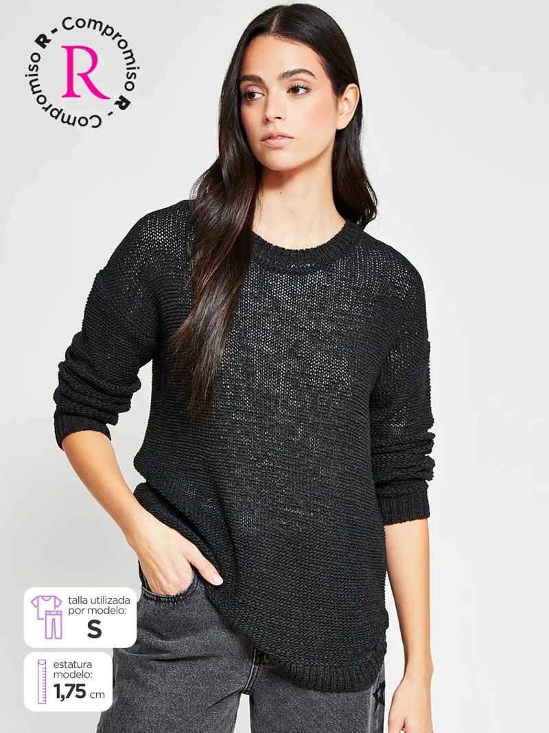 SWEATER MUJER BARBADOS CINTA - 1