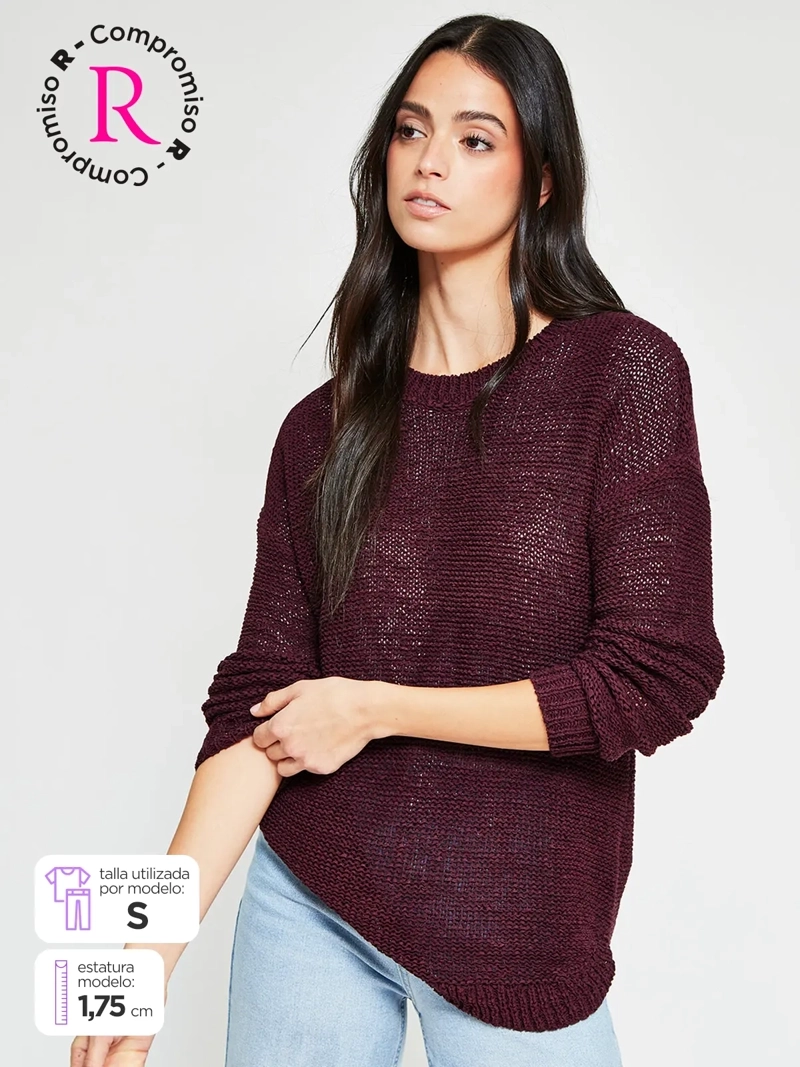 SWEATER MUJER BARBADOS CINTA - 1