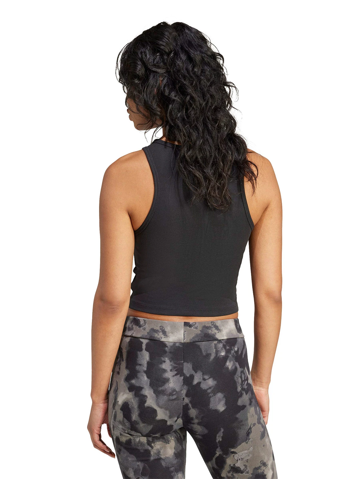 POLERA MUJER ADIDAS ORIGINALS SIN MANGAS ESSENTIALS ACANALADA - 3