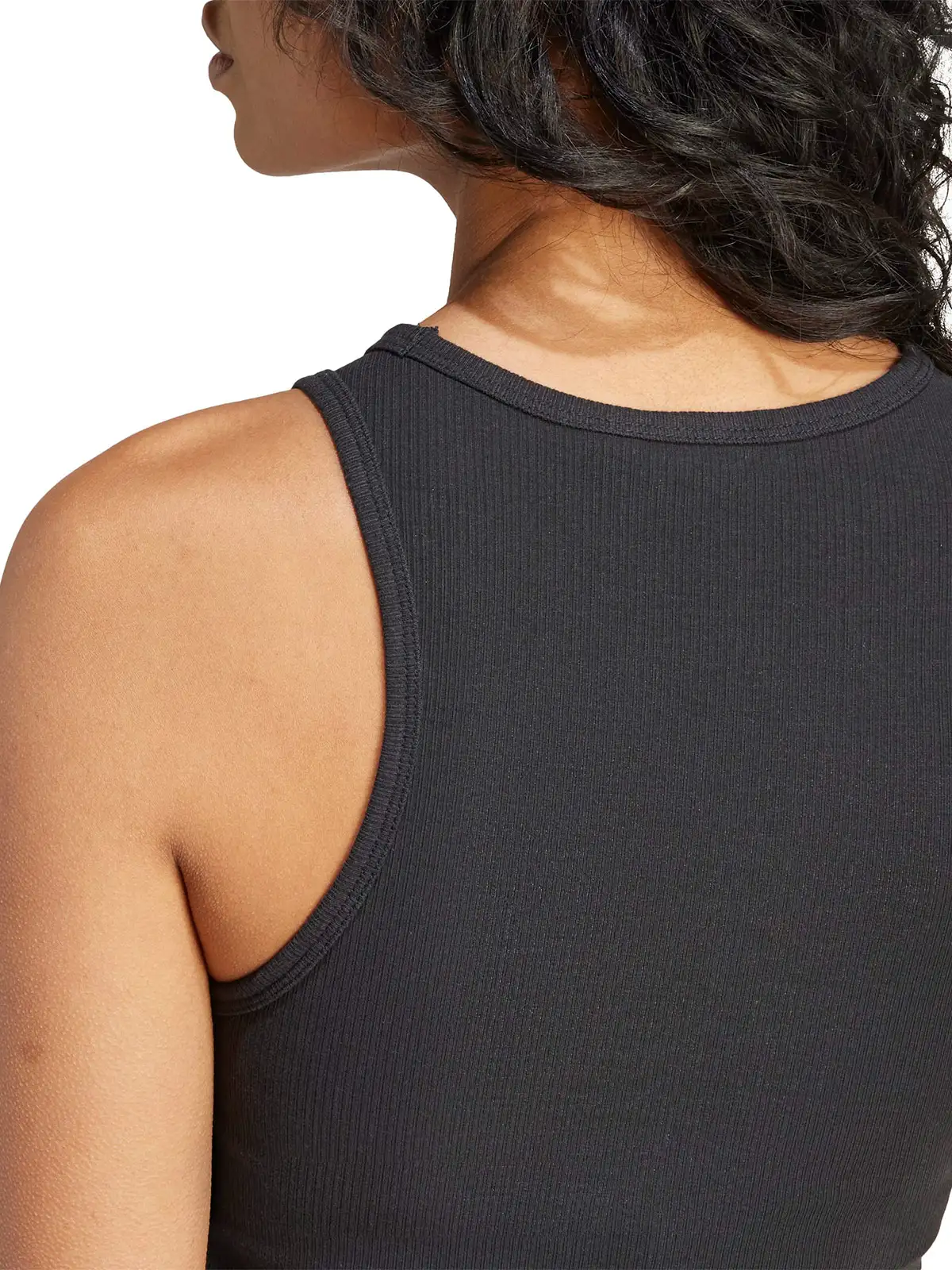 POLERA MUJER ADIDAS ORIGINALS SIN MANGAS ESSENTIALS ACANALADA - 5