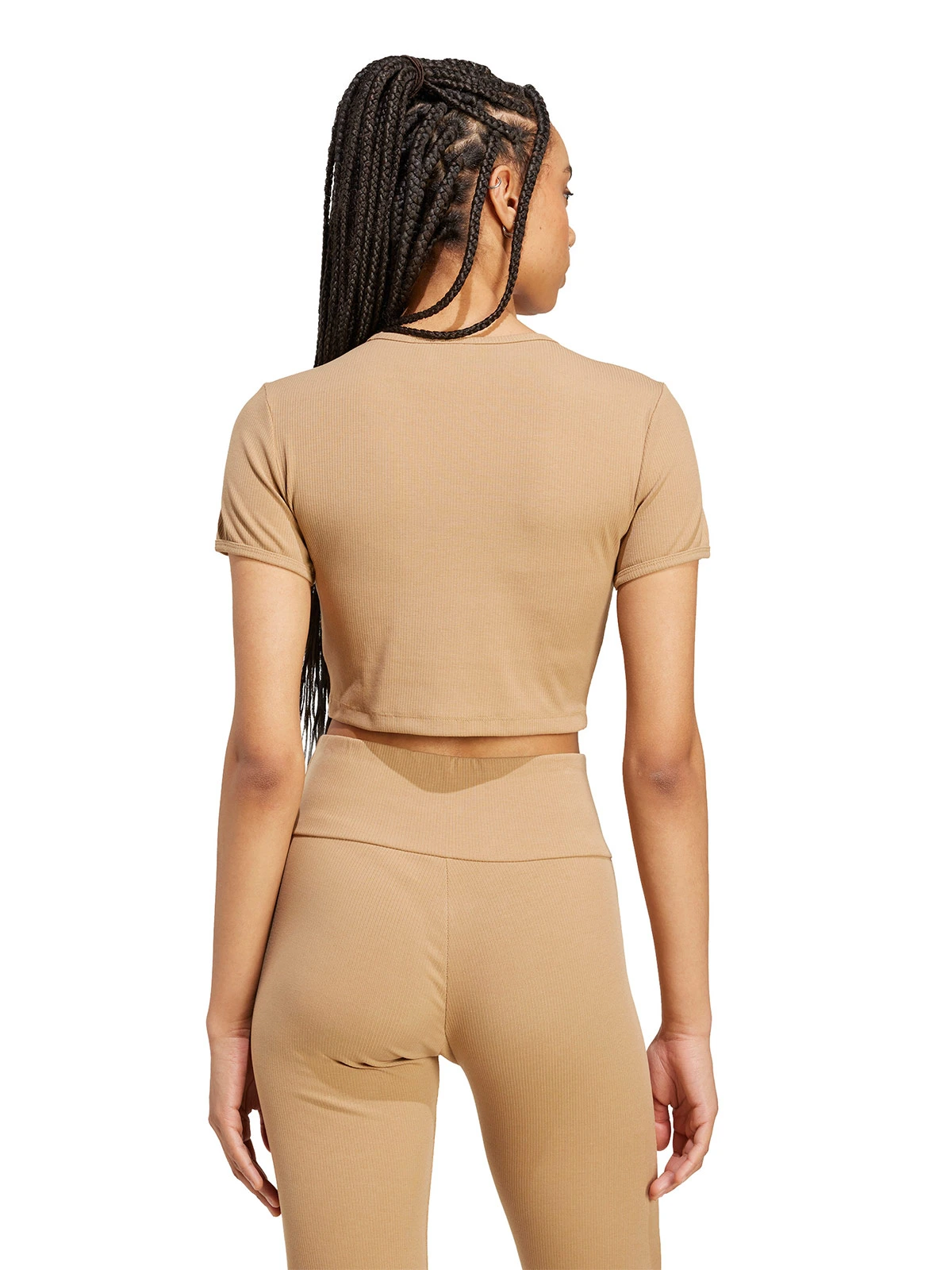 POLERA MUJER ADIDAS ORIGINALS ESSENTIALS ACANALADA - 3
