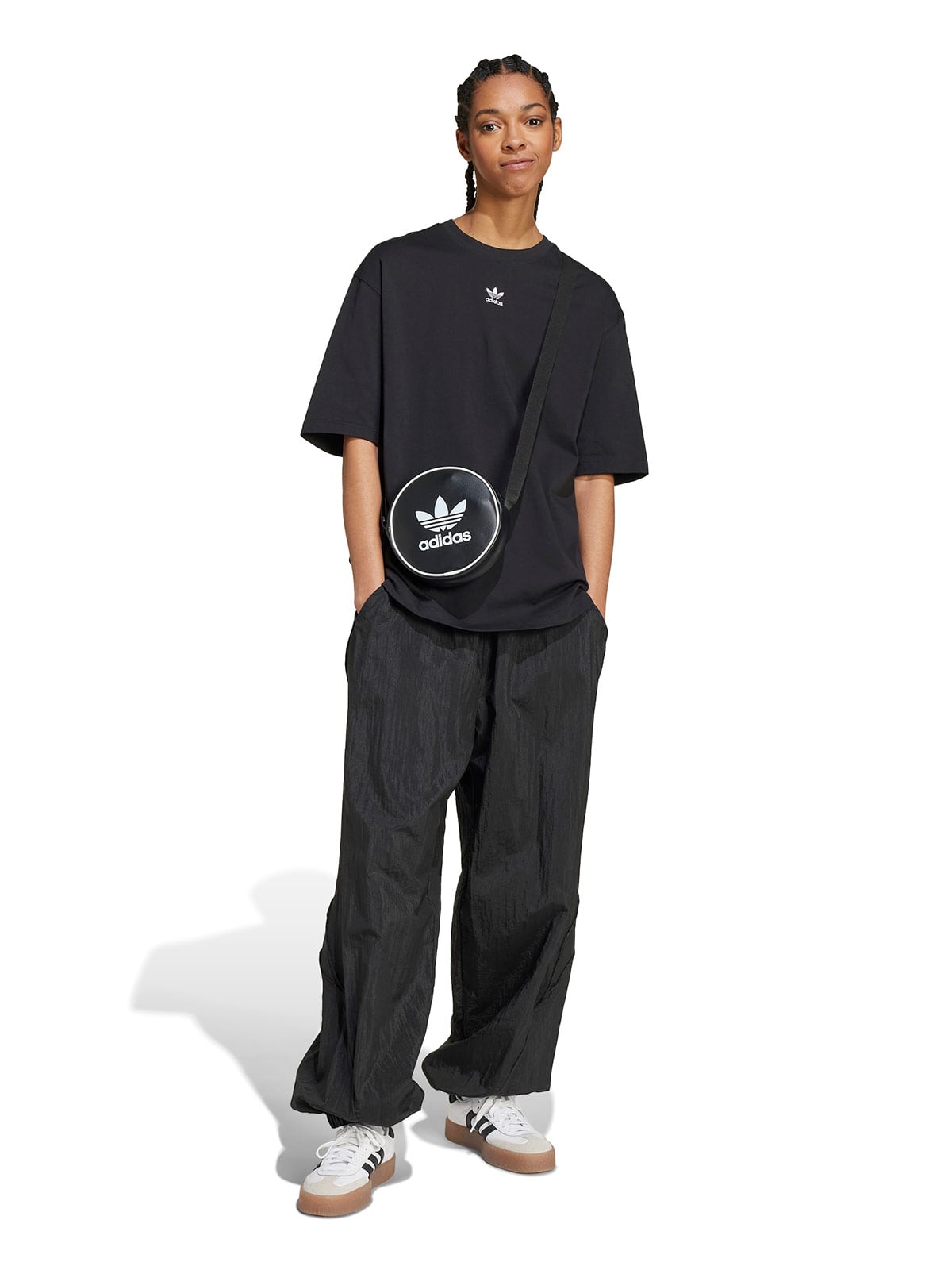 POLERA MUJER ADIDAS ORIGINALS ALGODÓN ESSENTIALS BOYFRIEND - 1