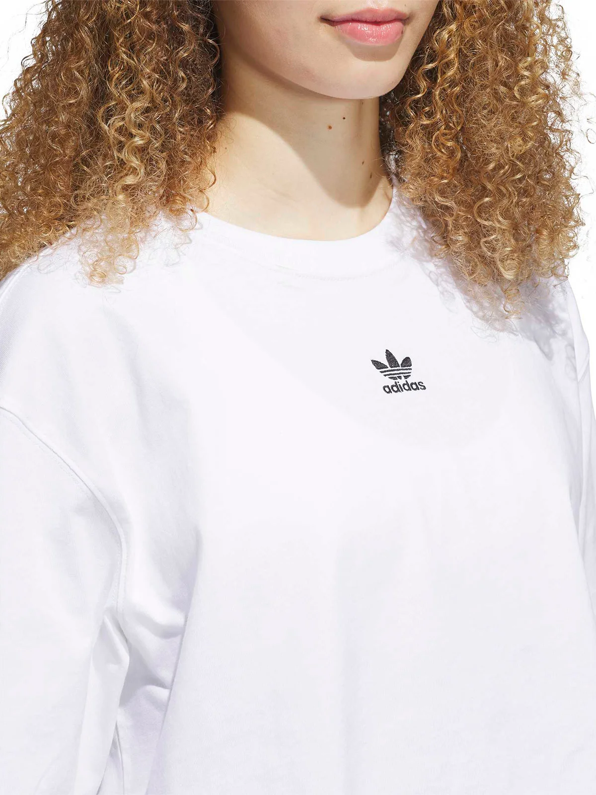 POLERA MUJER ADIDAS ORIGINALS ALGODÓN CORTA ESSENTIALS - 4