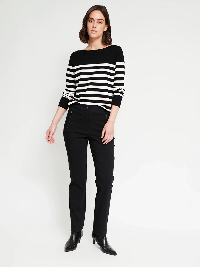 SWEATER MUJER CACHAREL CUELLO BOTE MANGA LARGA - 5