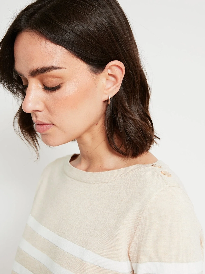 SWEATER MUJER CACHAREL CUELLO BOTE MANGA LARGA - 4