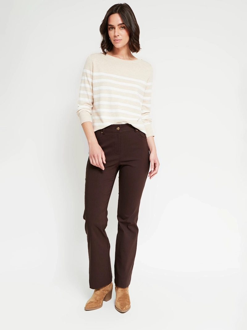 SWEATER MUJER CACHAREL CUELLO BOTE MANGA LARGA - 5