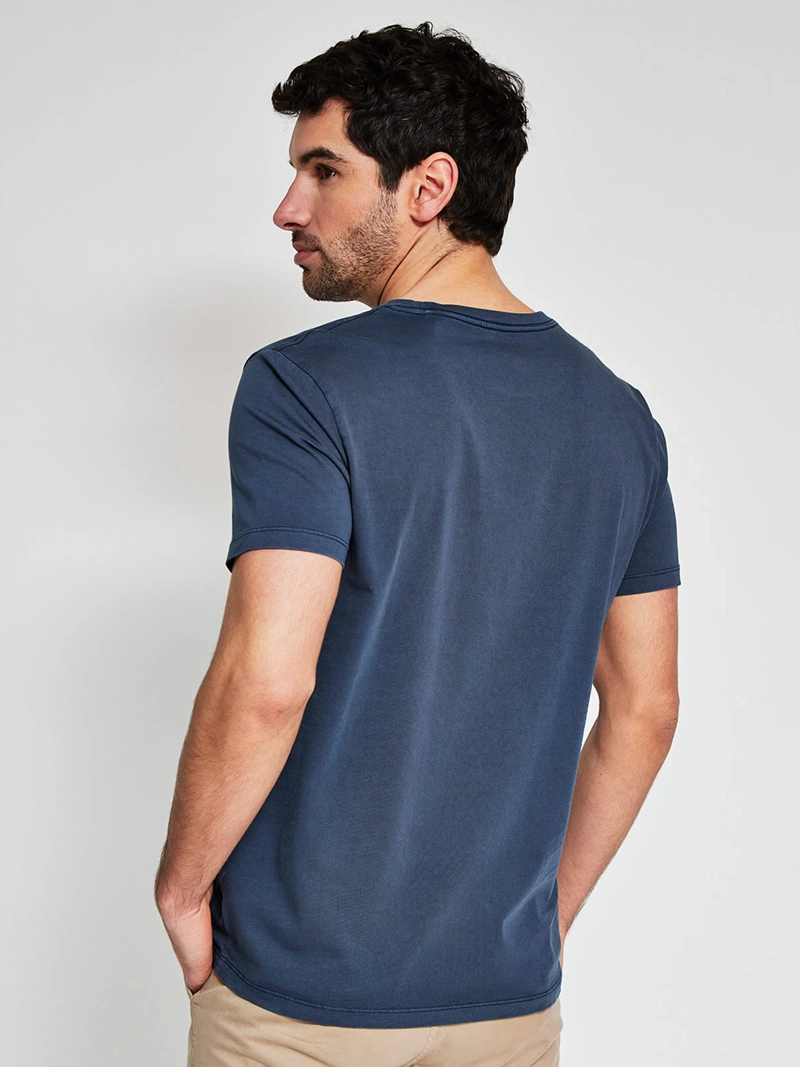 POLERA HOMBRE BARBADOS ALGODÓN MANGA CORTA ESTAMPADA - 2