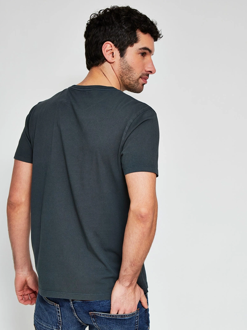 POLERA HOMBRE BARBADOS ALGODÓN MANGA CORTA ESTAMPADA - 2
