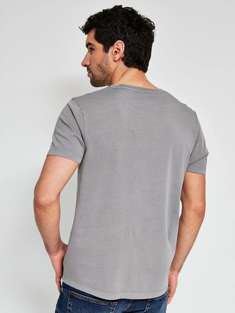 POLERA HOMBRE BARBADOS ALGODÓN MANGA CORTA ESTAMPADA - 2