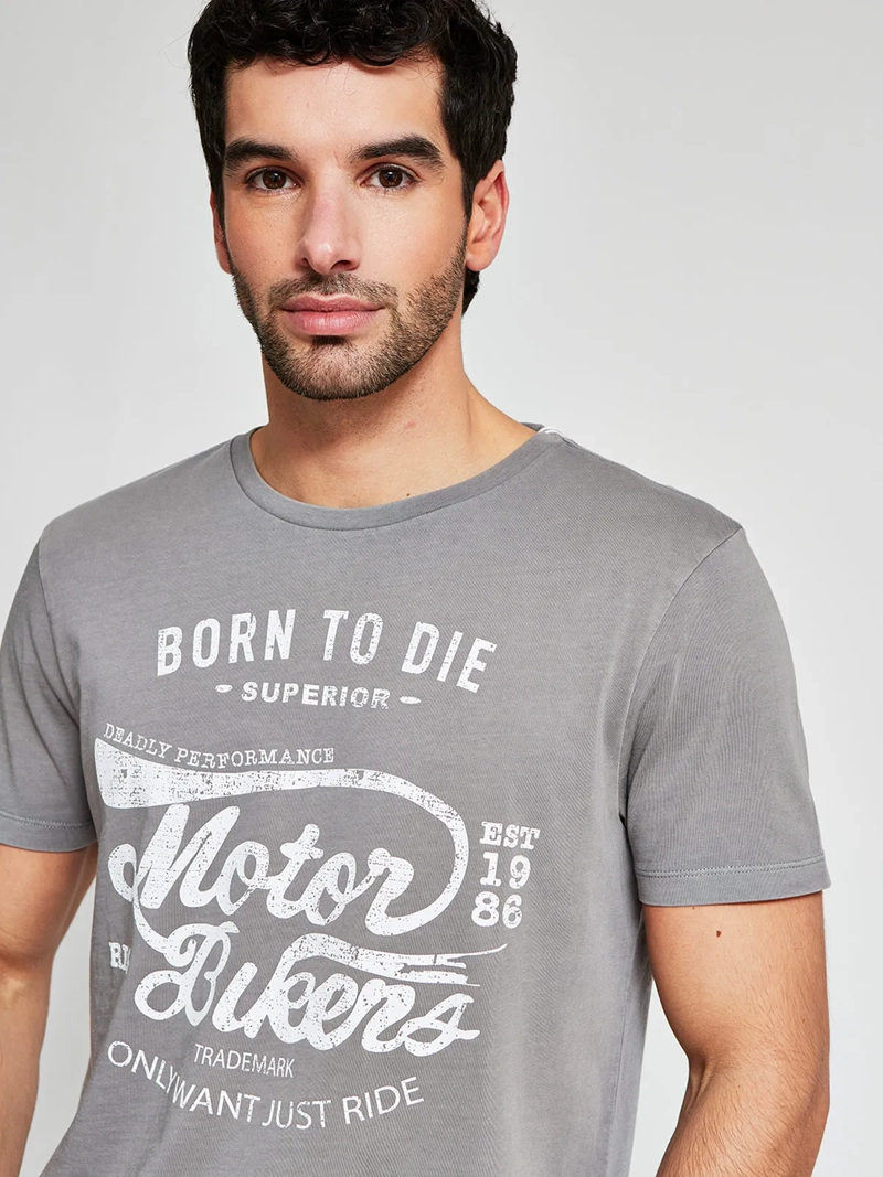 POLERA HOMBRE BARBADOS ALGODÓN MANGA CORTA ESTAMPADA - 3