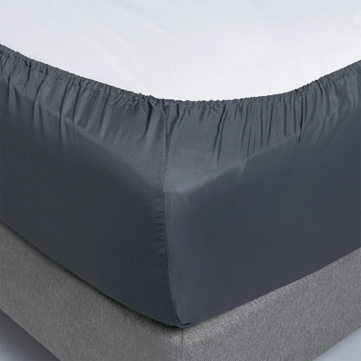JUEGO DE SÁBANAS ROSEN MICROFIBRA 1.5 PLAZAS CHARCOAL - 2