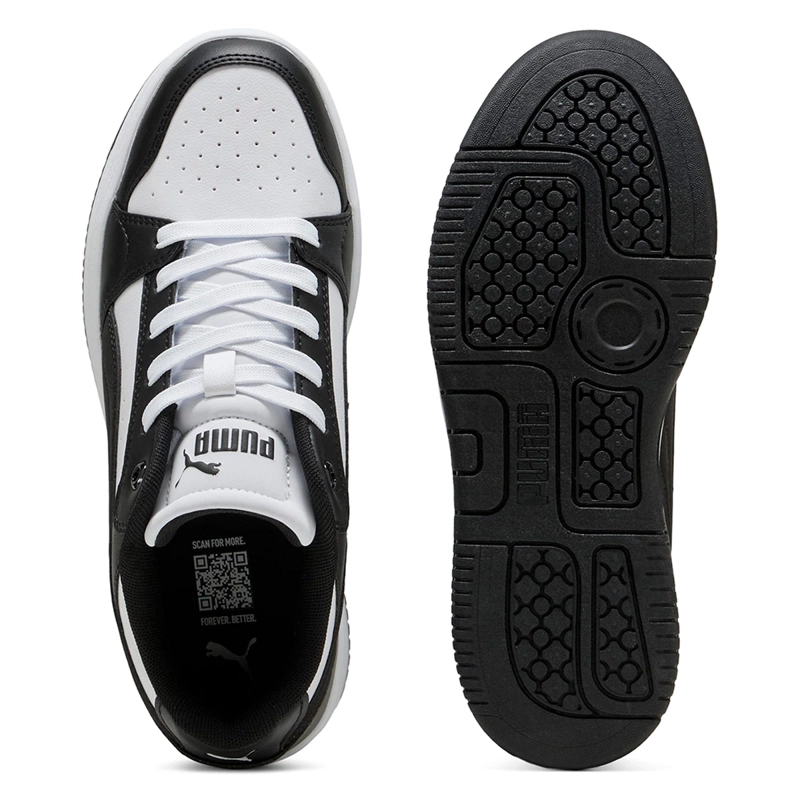 ZAPATILLAS MUJER PUMA URBANO NEGRO REBOUND FEMME LOW - 4