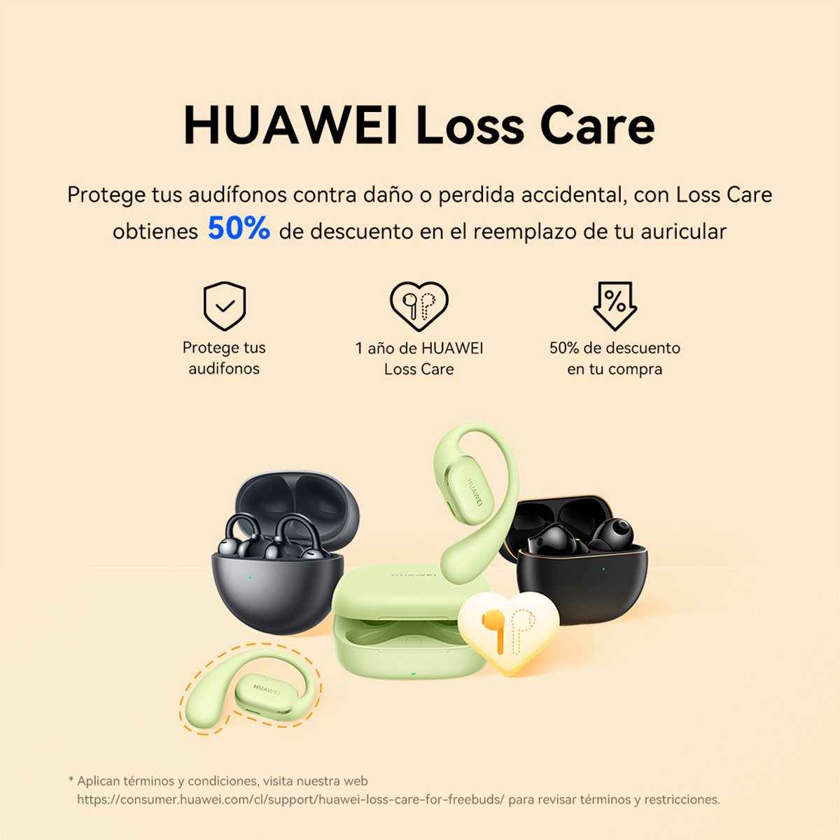 AUDÍFONOS HUAWEI IN EAR FREEBUDS PRO 5 BLUETOOTH - 7