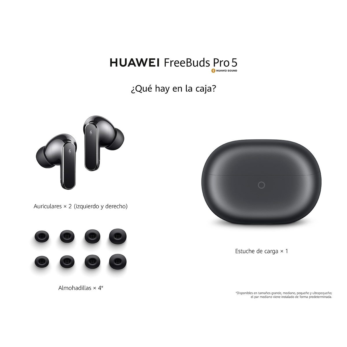 AUDÍFONOS HUAWEI IN EAR FREEBUDS PRO 5 BLUETOOTH - 9