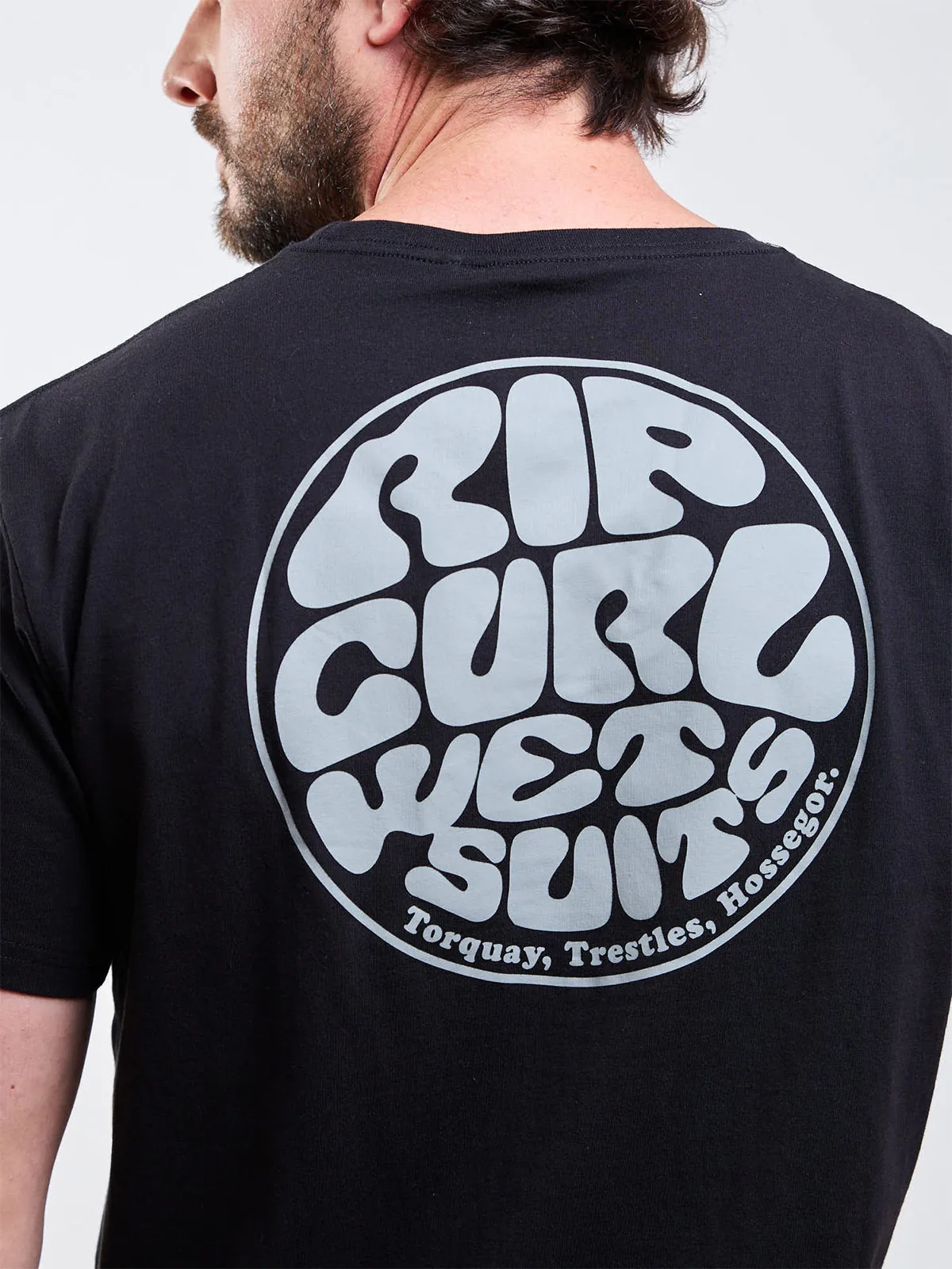 POLERA HOMBRE RIP CURL ALGODÓN MANGA CORTA - 4