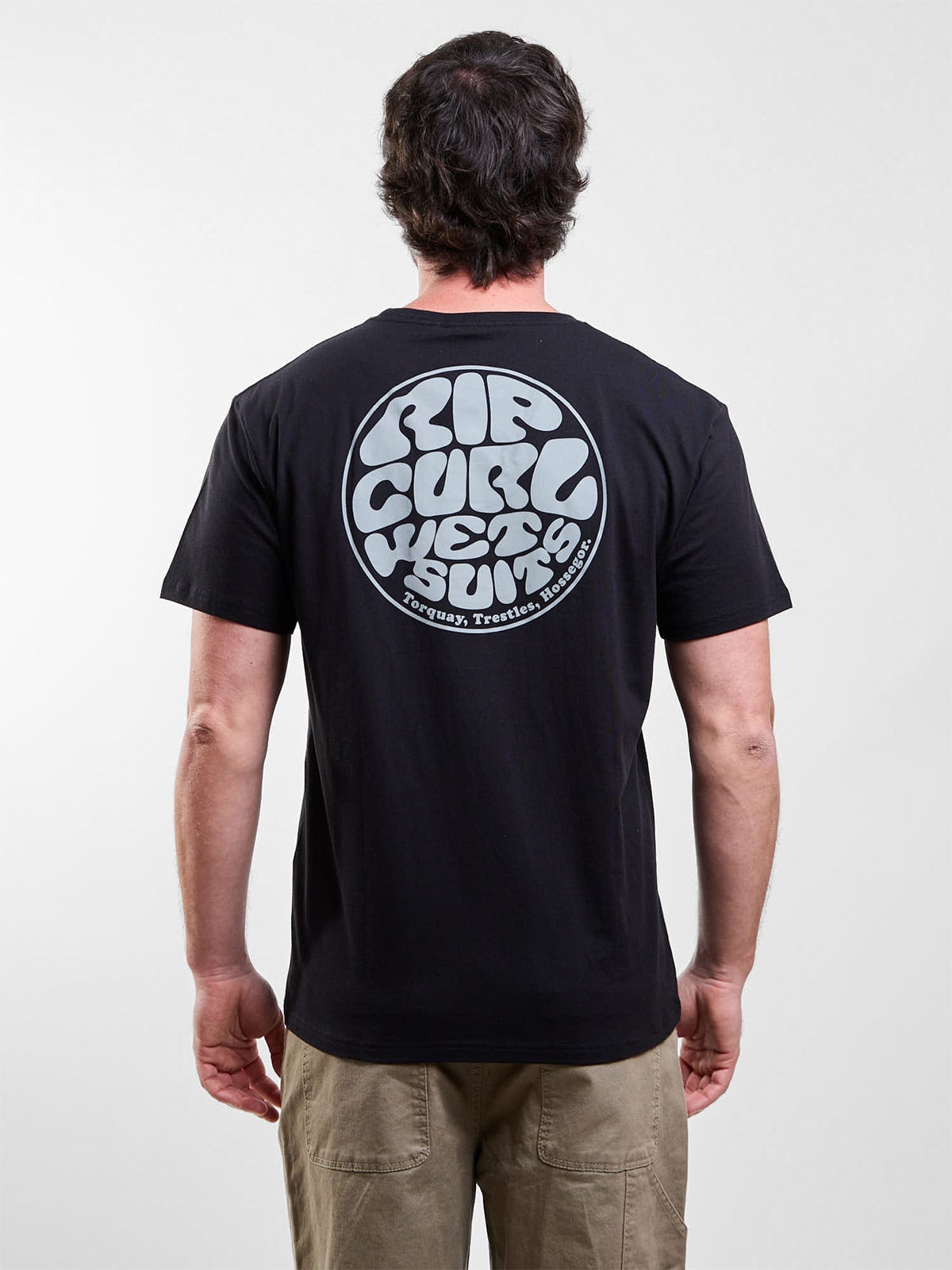 POLERA HOMBRE RIP CURL ALGODÓN MANGA CORTA - 2
