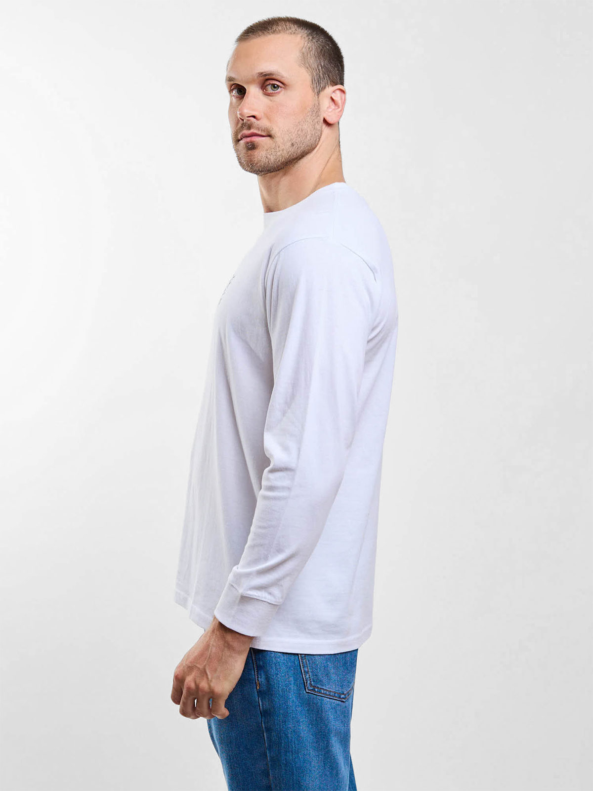 POLERA HOMBRE RIP CURL ALGODÓN MANGA LARGA - 3