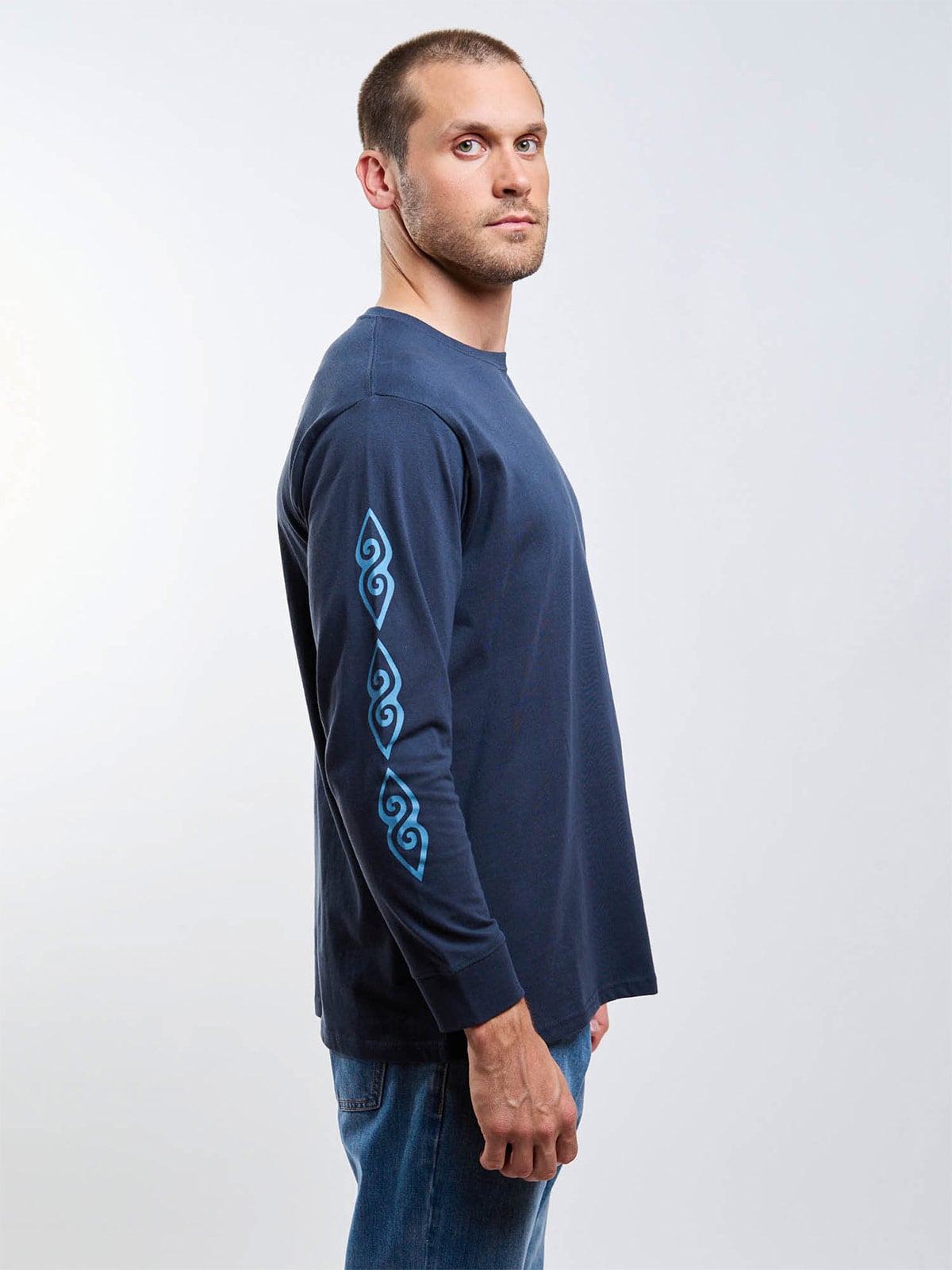 POLERA HOMBRE RIP CURL ALGODÓN MANGA LARGA - 3