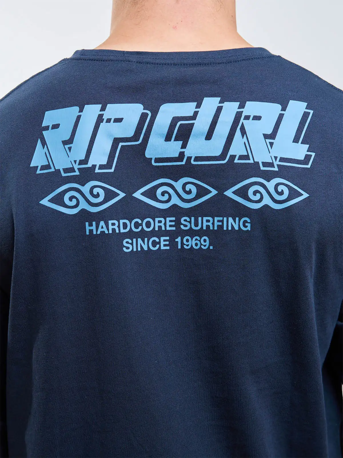 POLERA HOMBRE RIP CURL ALGODÓN MANGA LARGA - 4