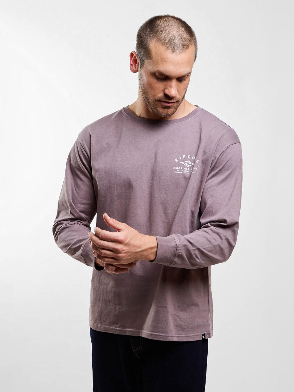 POLERA MANGA LARGA HOMBRE RIP CURL - 1