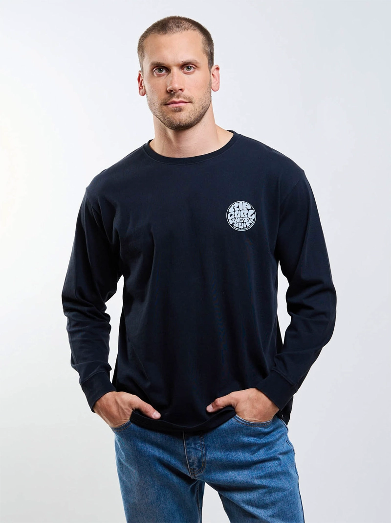 POLERA MANGA LARGA HOMBRE RIP CURL - 1