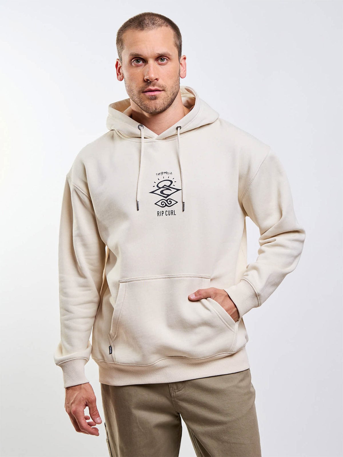 POLERÓN HOMBRE RIP CURL ALGODÓN CANGURO