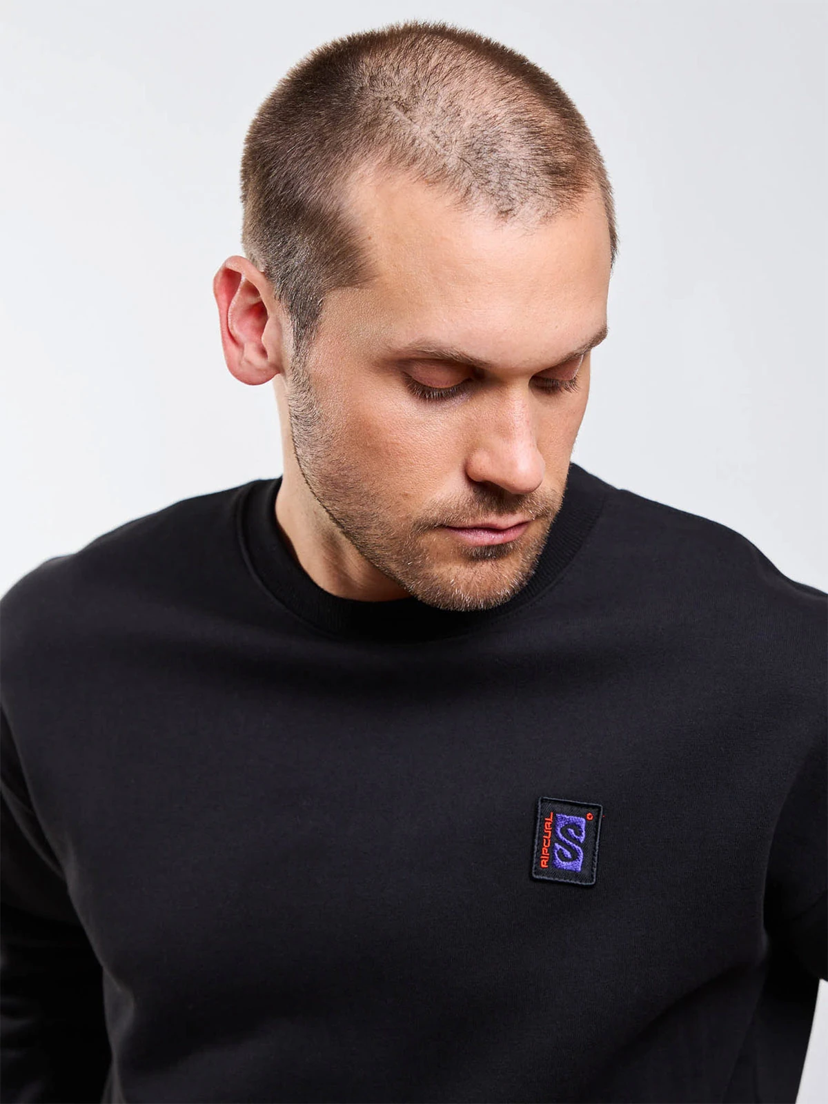 POLERÓN HOMBRE RIP CURL ALGODÓN CUELLO REDONDO - 4