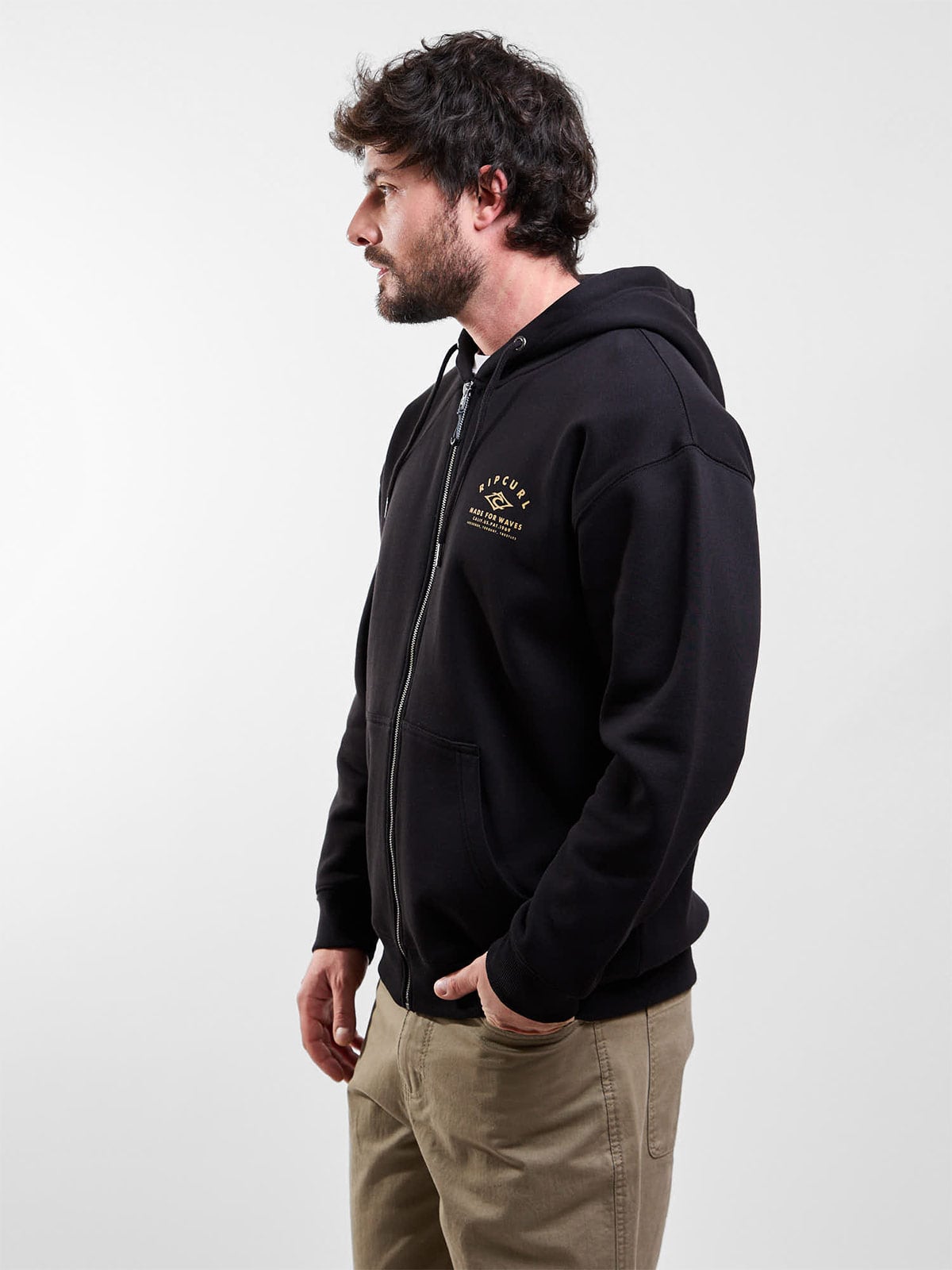 POLERÓN HOMBRE RIP CURL FULL ZIPPER - 3