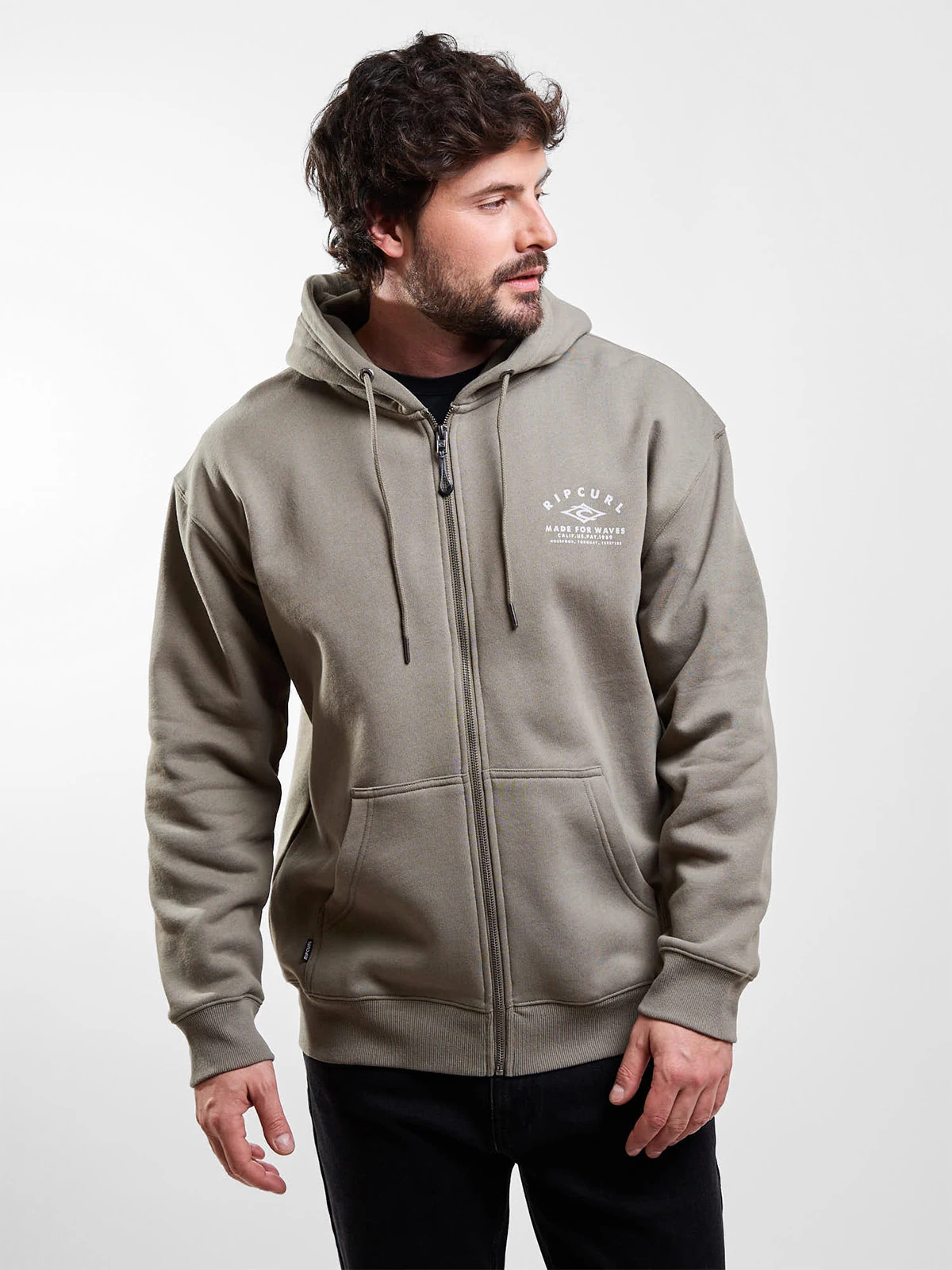 POLERÓN HOMBRE RIP CURL FULL ZIPPER - 1
