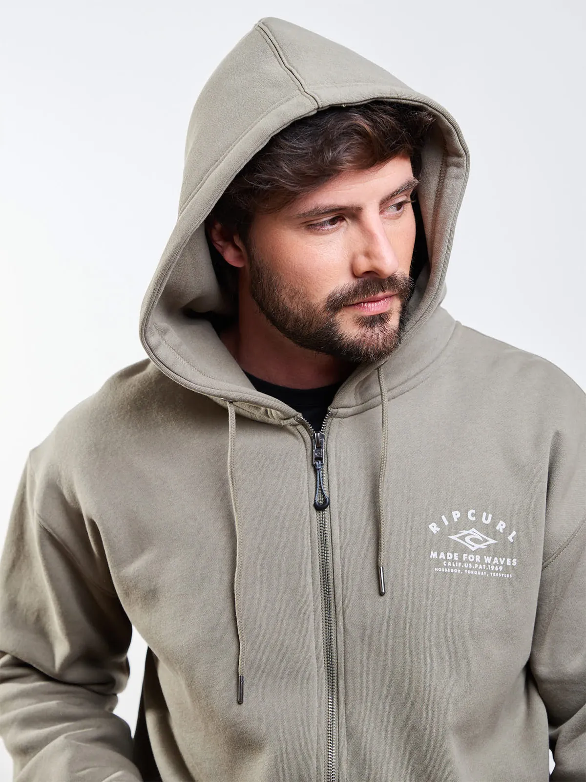 POLERÓN HOMBRE RIP CURL FULL ZIPPER - 4