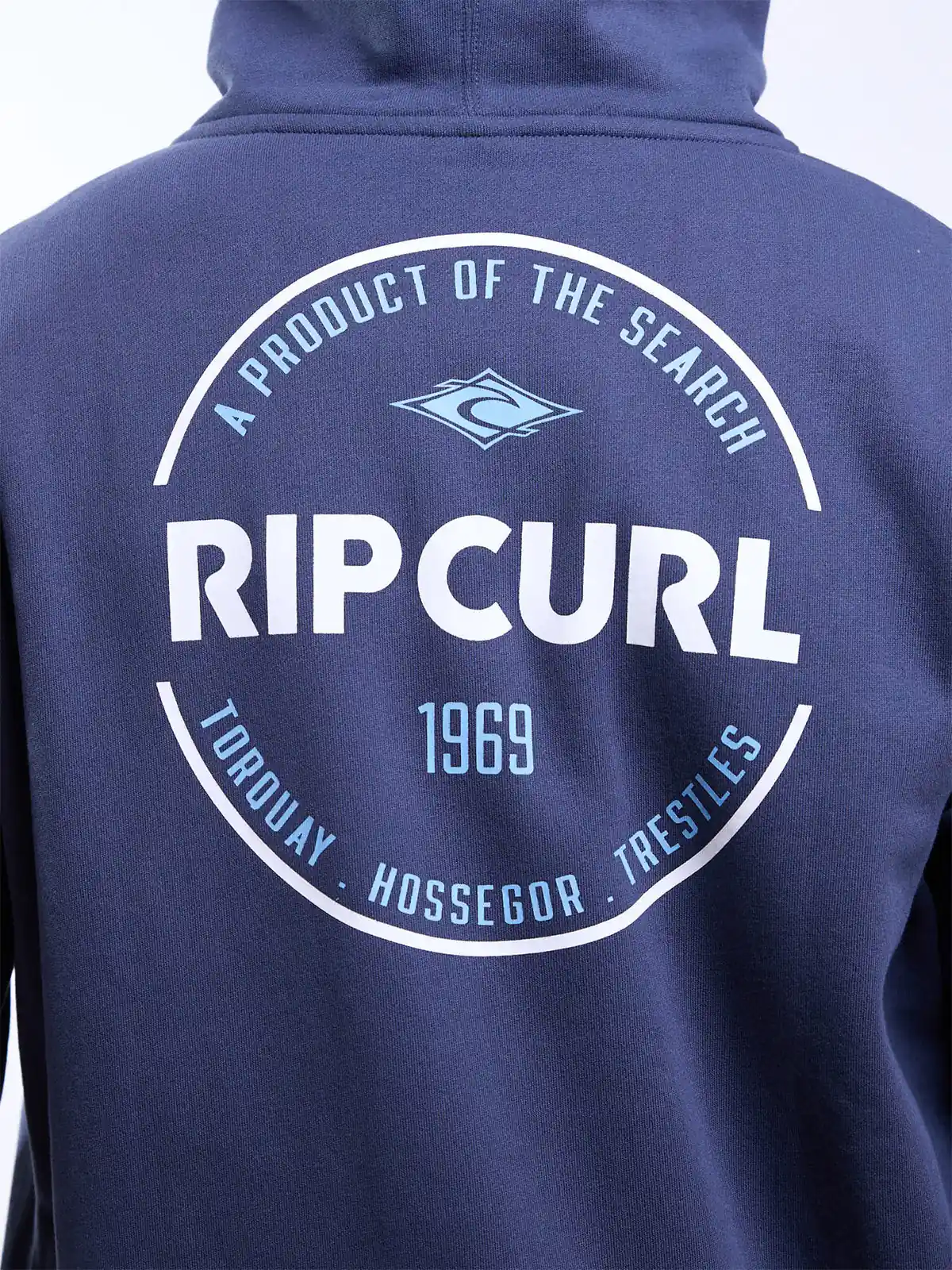POLERÓN HOMBRE RIP CURL ALGODÓN FULL ZIPPER - 4