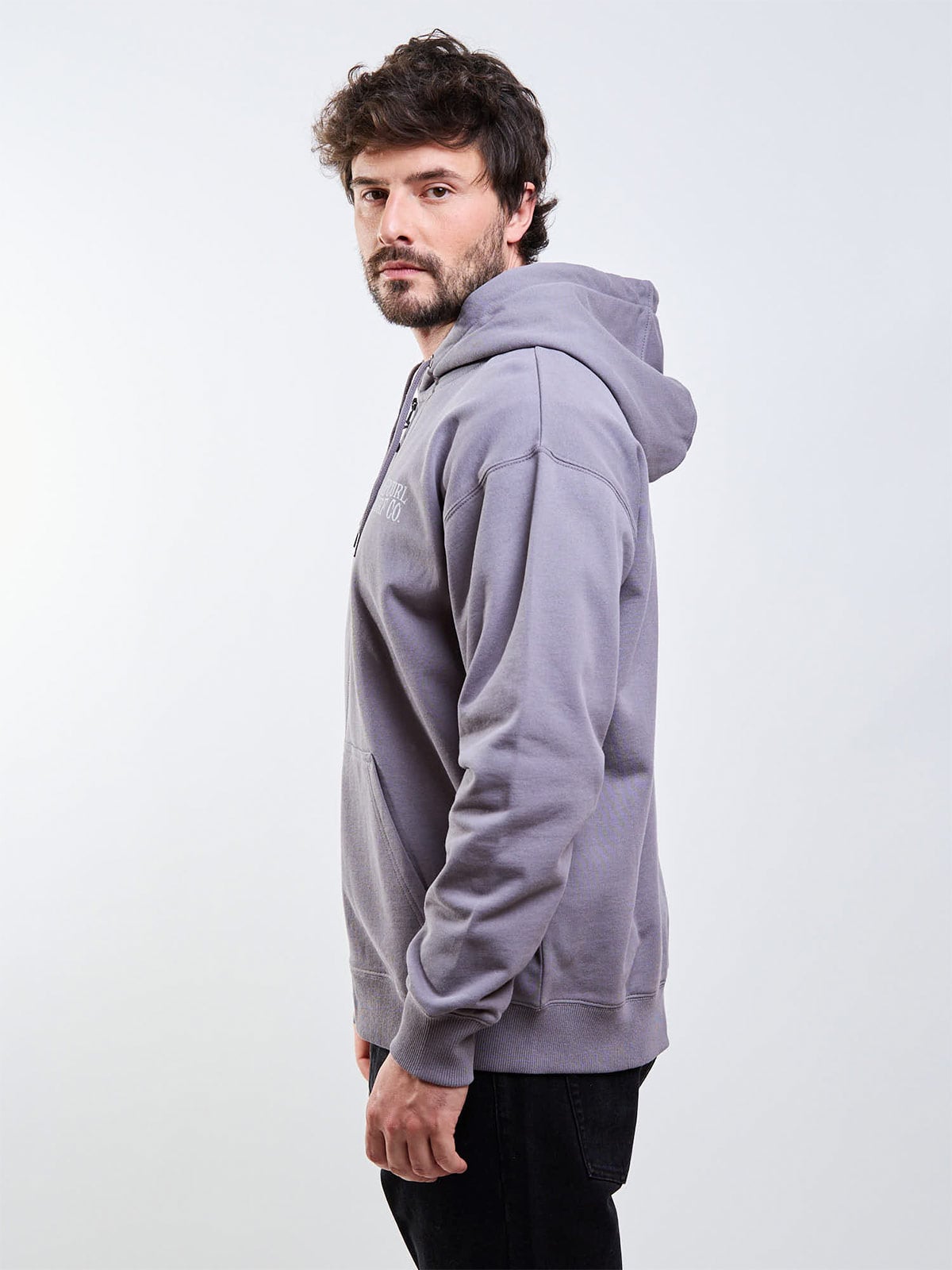POLERÓN HOMBRE RIP CURL ALGODÓN FULL ZIPPER - 4