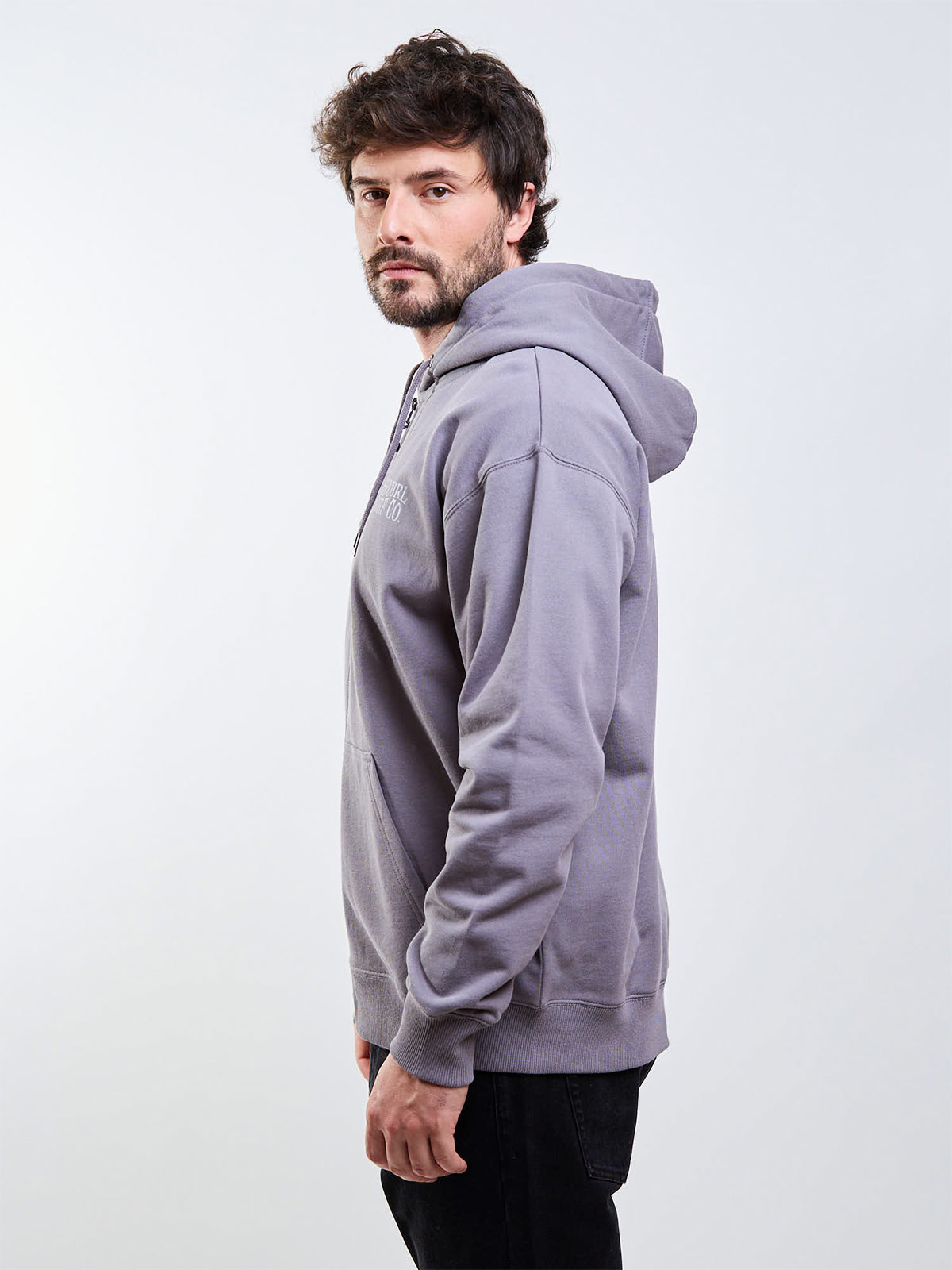 POLERÓN HOMBRE RIP CURL ALGODÓN FULL ZIPPER - 4