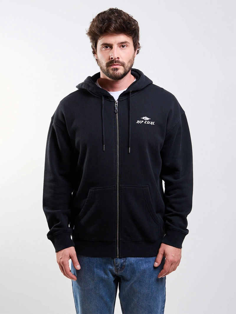 POLERÓN HOMBRE RIP CURL ALGODÓN FULL ZIPPER - 2