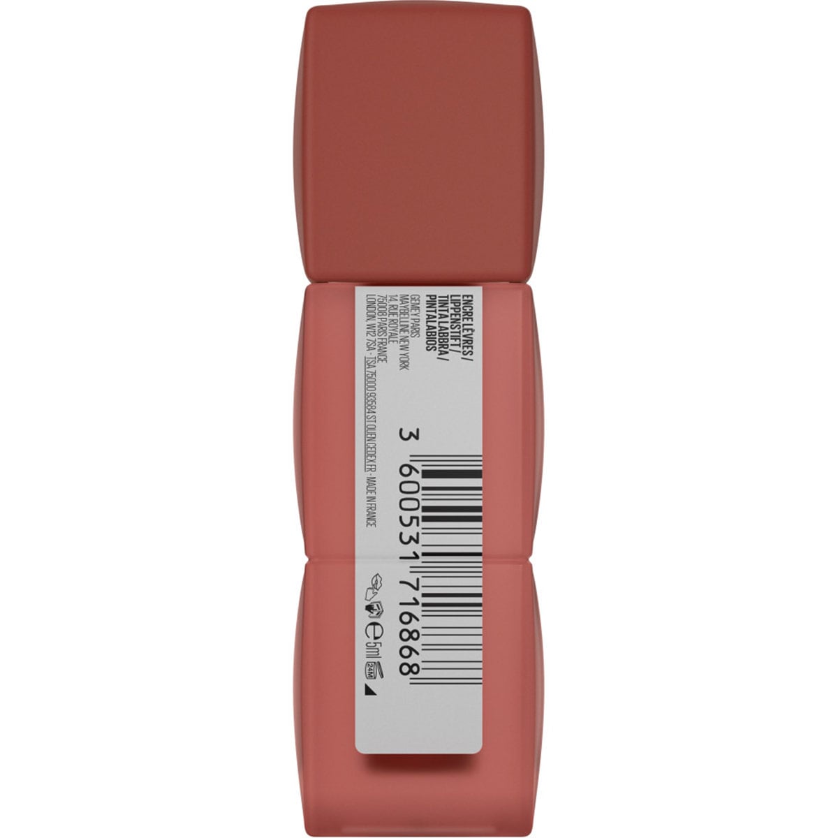 LABIAL MAYBELLINE TEDDY TINT 115 COFFEE DATE 5ML - 3