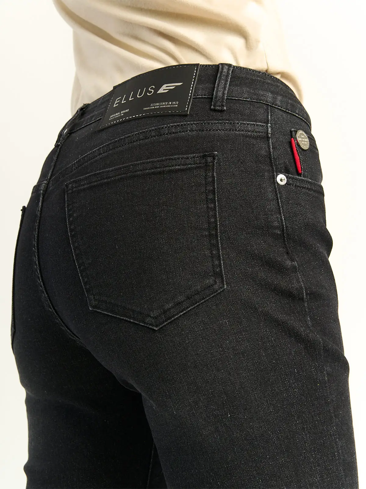 JEANS MUJER ELLUS ALGODÓN TIRO MEDIO - 5