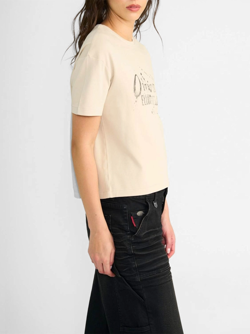 POLERA MUJER ELLUS MANGA CORTA ALGODÓN - 3