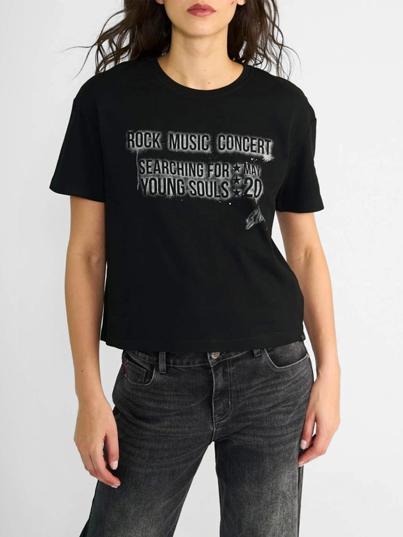 POLERA MUJER ELLUS MANGA CORTA - 1