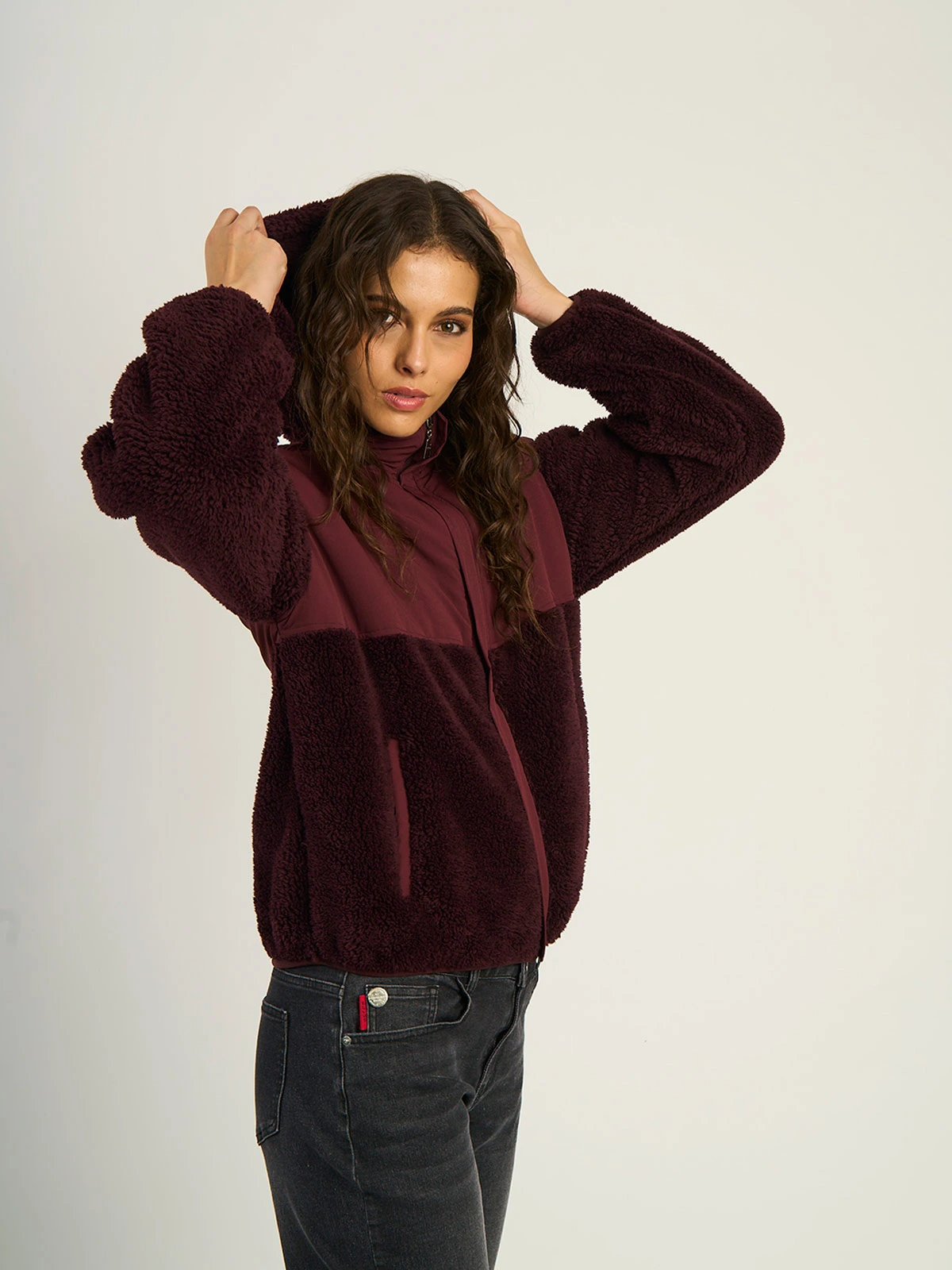 POLERÓN MUJER ELLUS SHERPA - 2