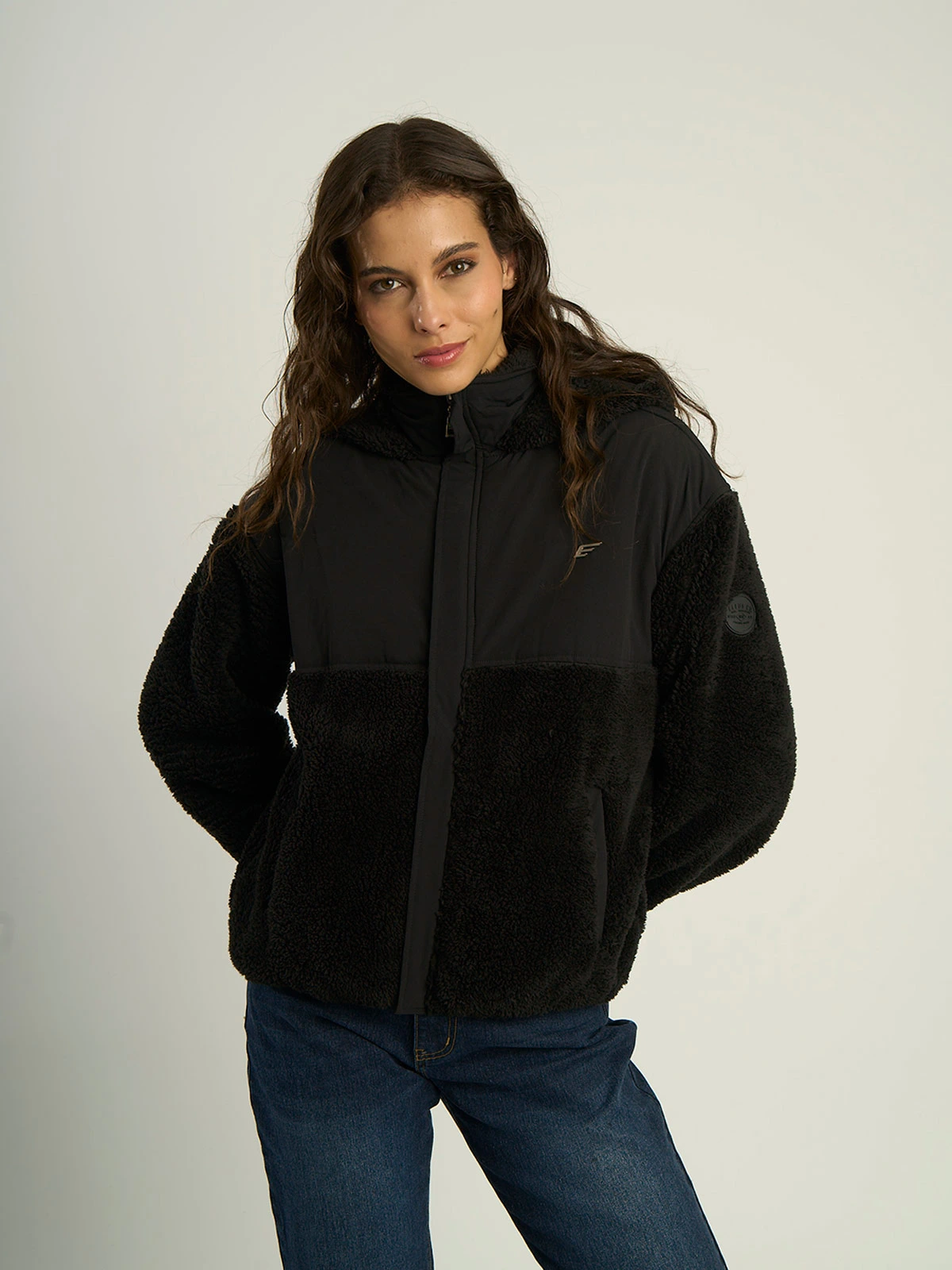 POLERÓN MUJER ELLUS SHERPA - 1