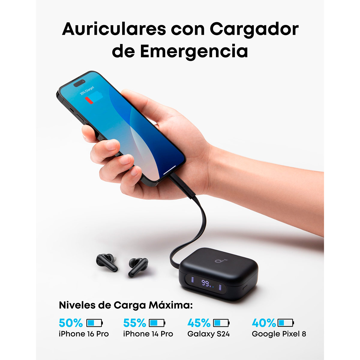 AUDÍFONOS TWS ANC SOUNDCORE P41I - 10