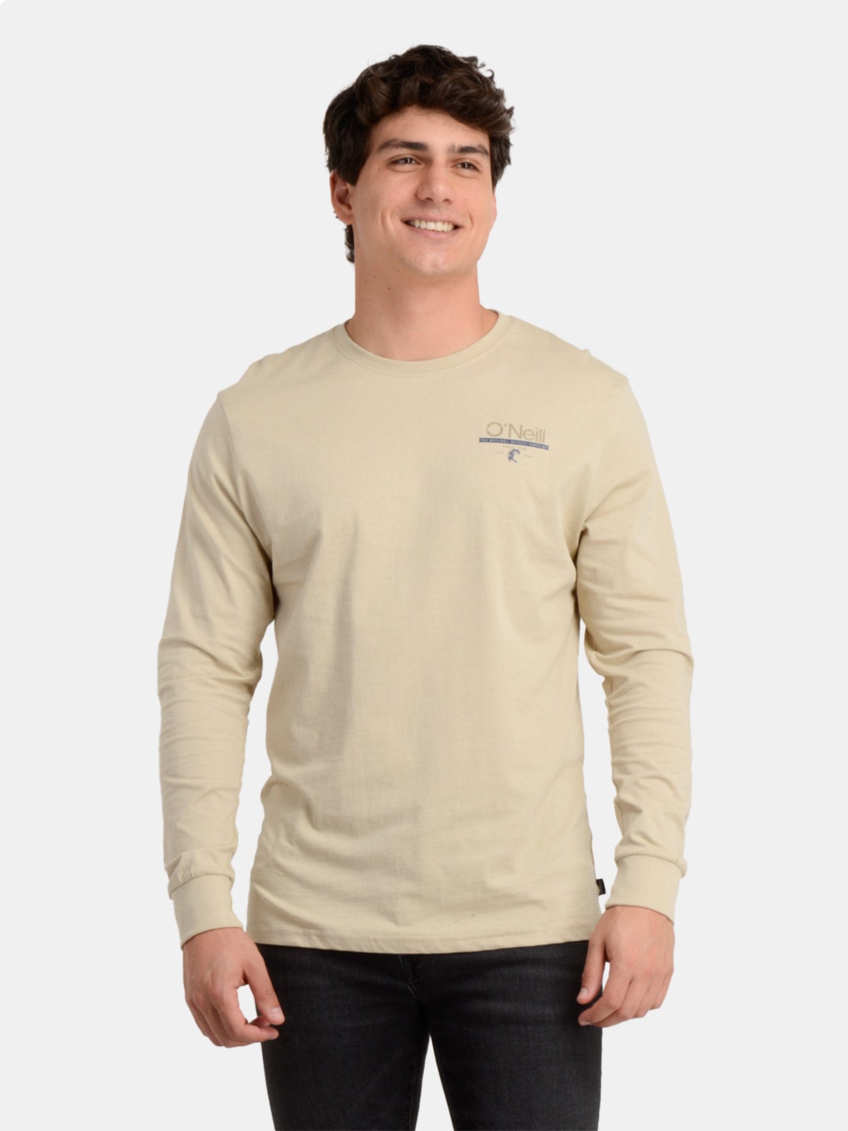 POLERA HOMBRE O'NEILL ALGODÓN MANGA LARGA - 1