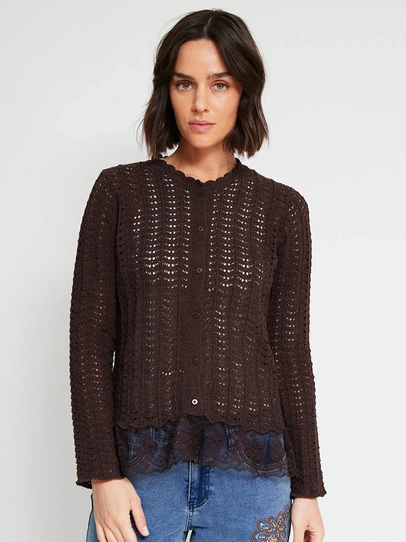 CARDIGAN MUJER TATIENNE CHENILLE - 2
