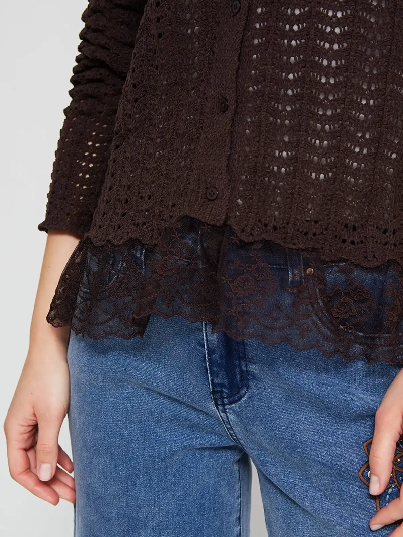 CARDIGAN MUJER TATIENNE CHENILLE - 4